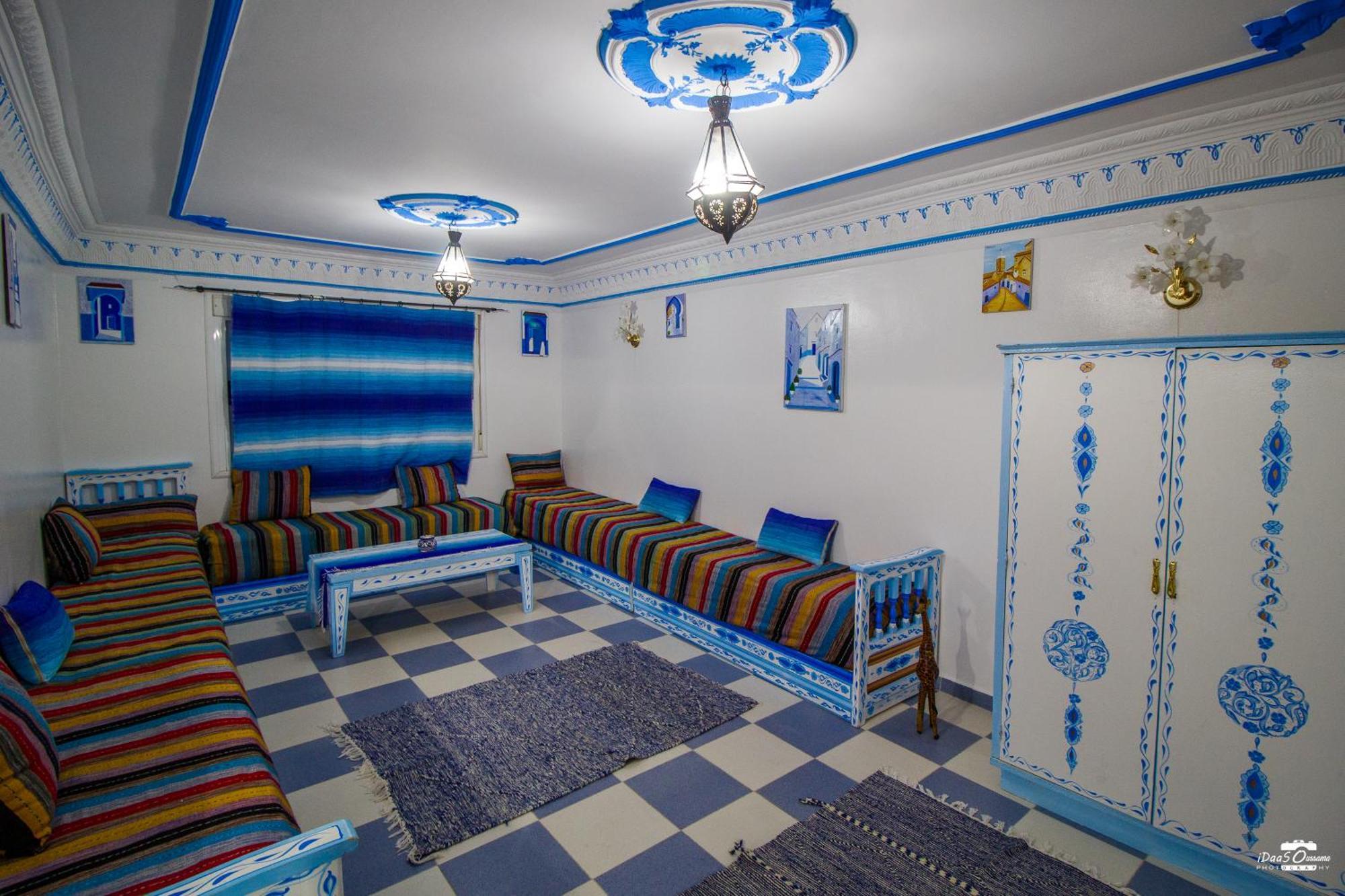 Casa Voyager 'Secret Garden Terrace' Lejlighed Chefchaouen Eksteriør billede