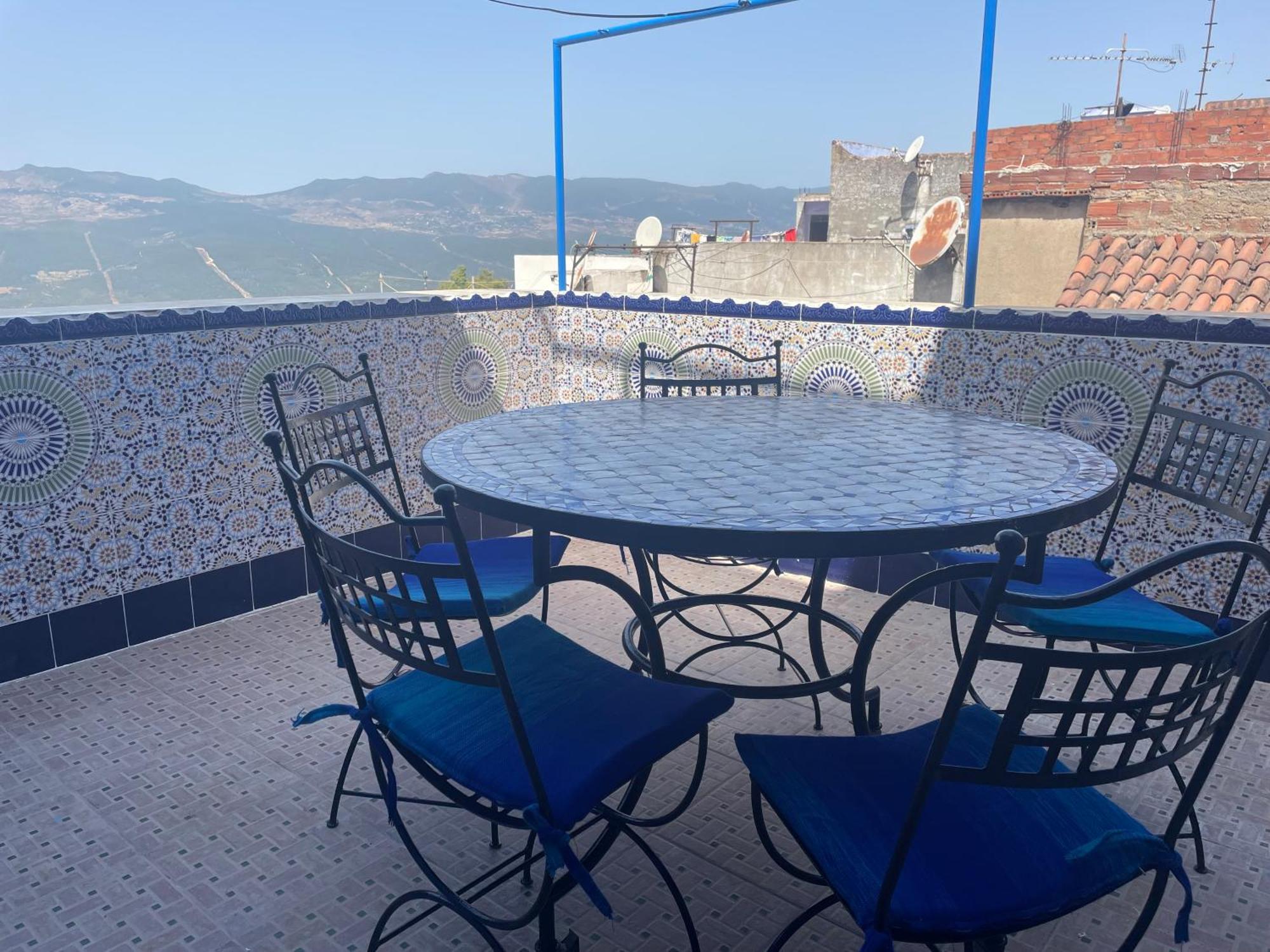 Casa Voyager 'Secret Garden Terrace' Lejlighed Chefchaouen Eksteriør billede