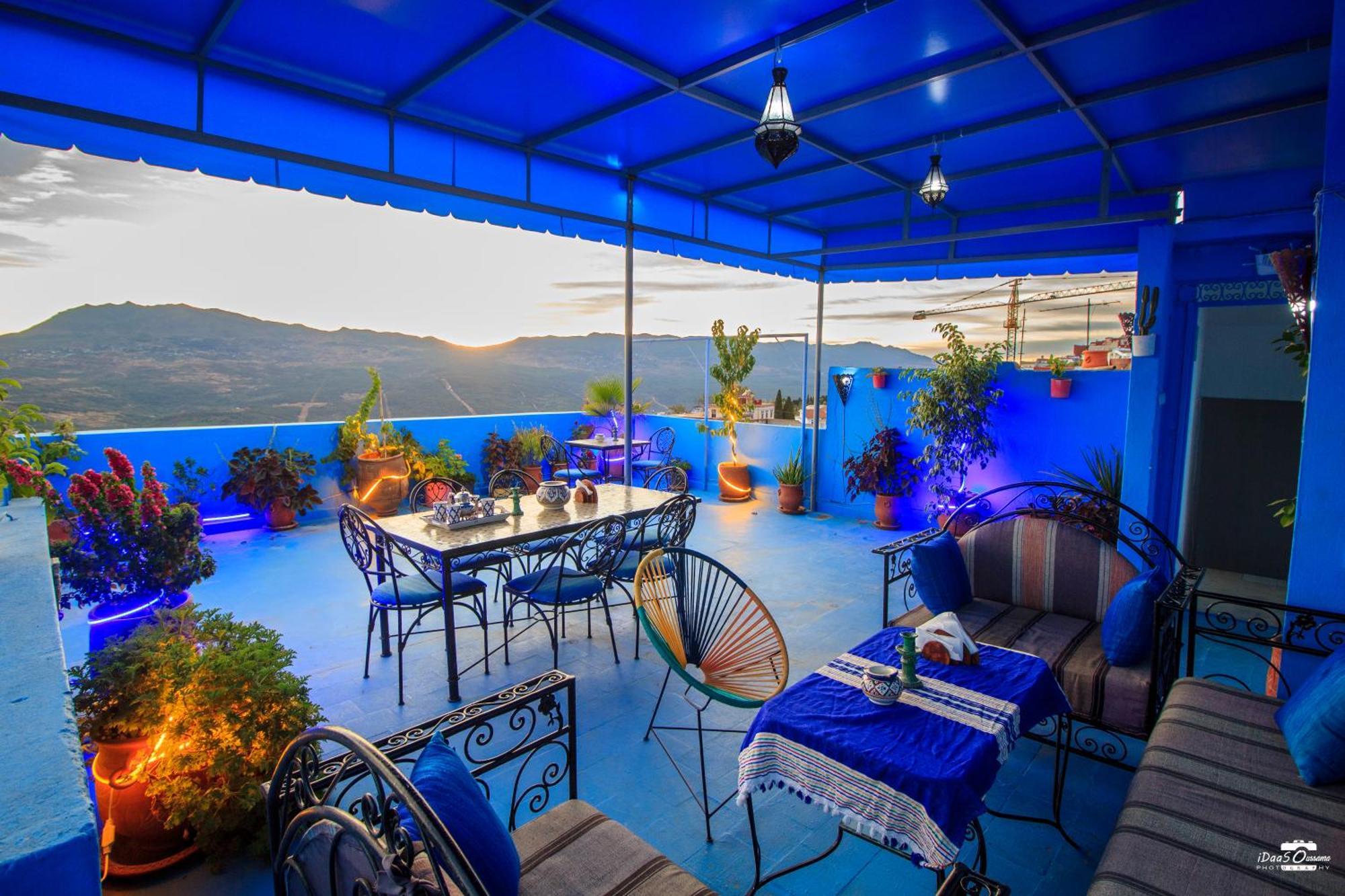 Casa Voyager 'Secret Garden Terrace' Lejlighed Chefchaouen Eksteriør billede