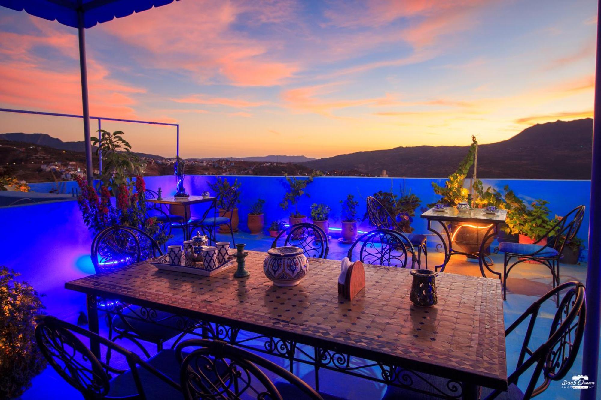 Casa Voyager 'Secret Garden Terrace' Lejlighed Chefchaouen Eksteriør billede