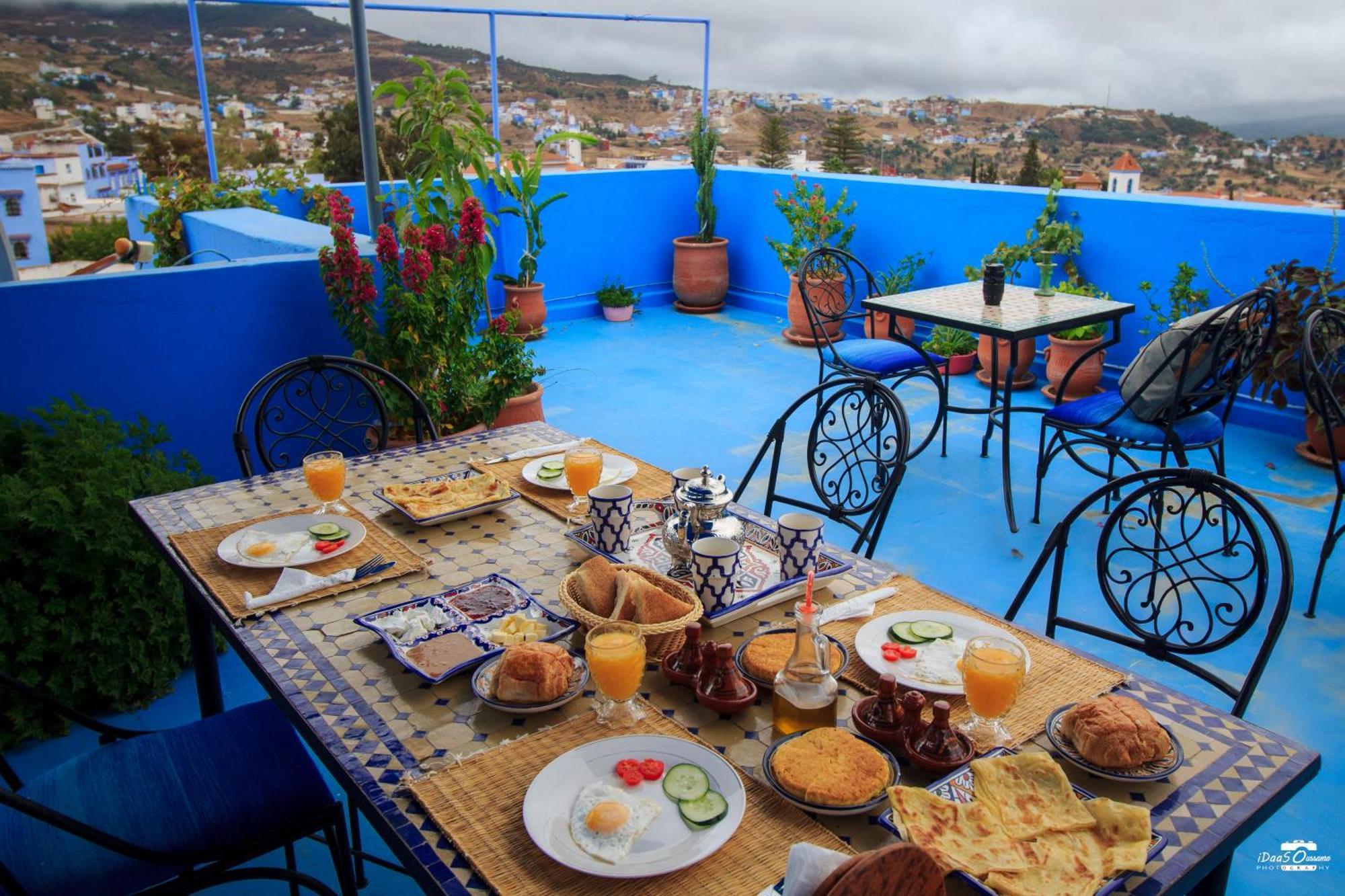 Casa Voyager 'Secret Garden Terrace' Lejlighed Chefchaouen Eksteriør billede