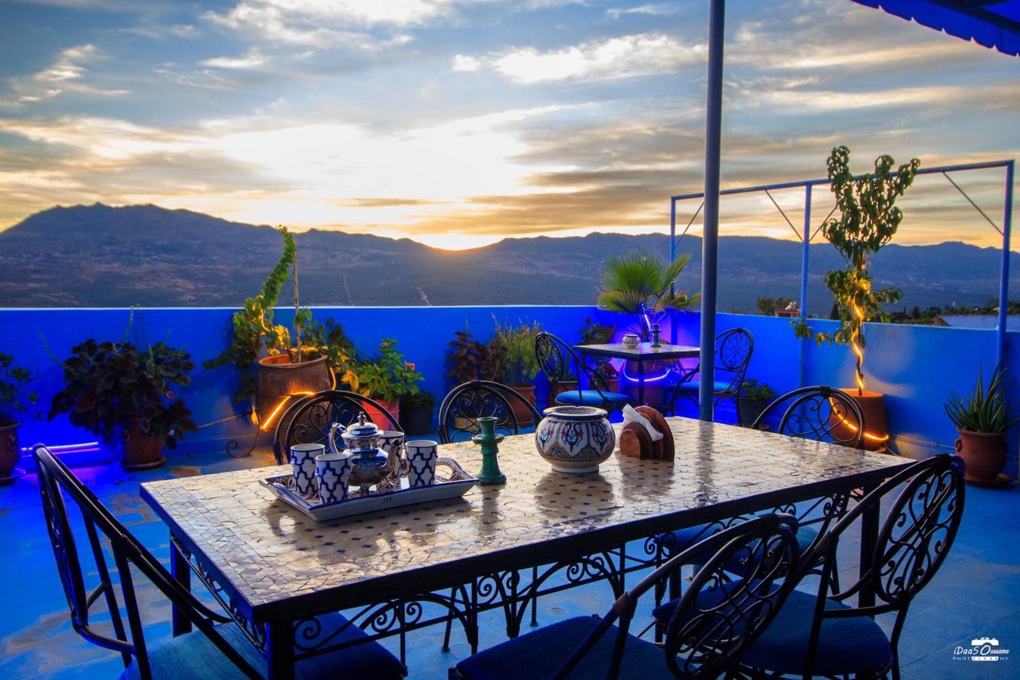 Casa Voyager 'Secret Garden Terrace' Lejlighed Chefchaouen Eksteriør billede