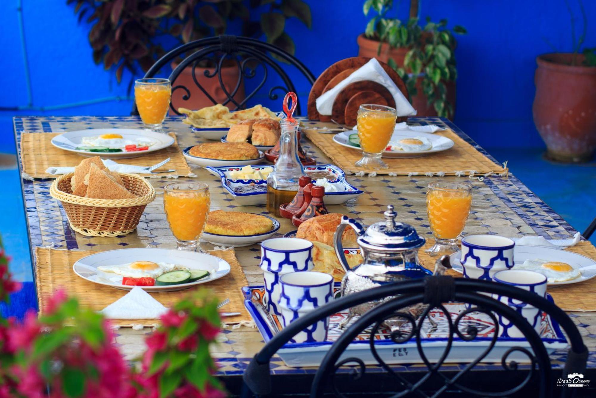 Casa Voyager 'Secret Garden Terrace' Lejlighed Chefchaouen Eksteriør billede