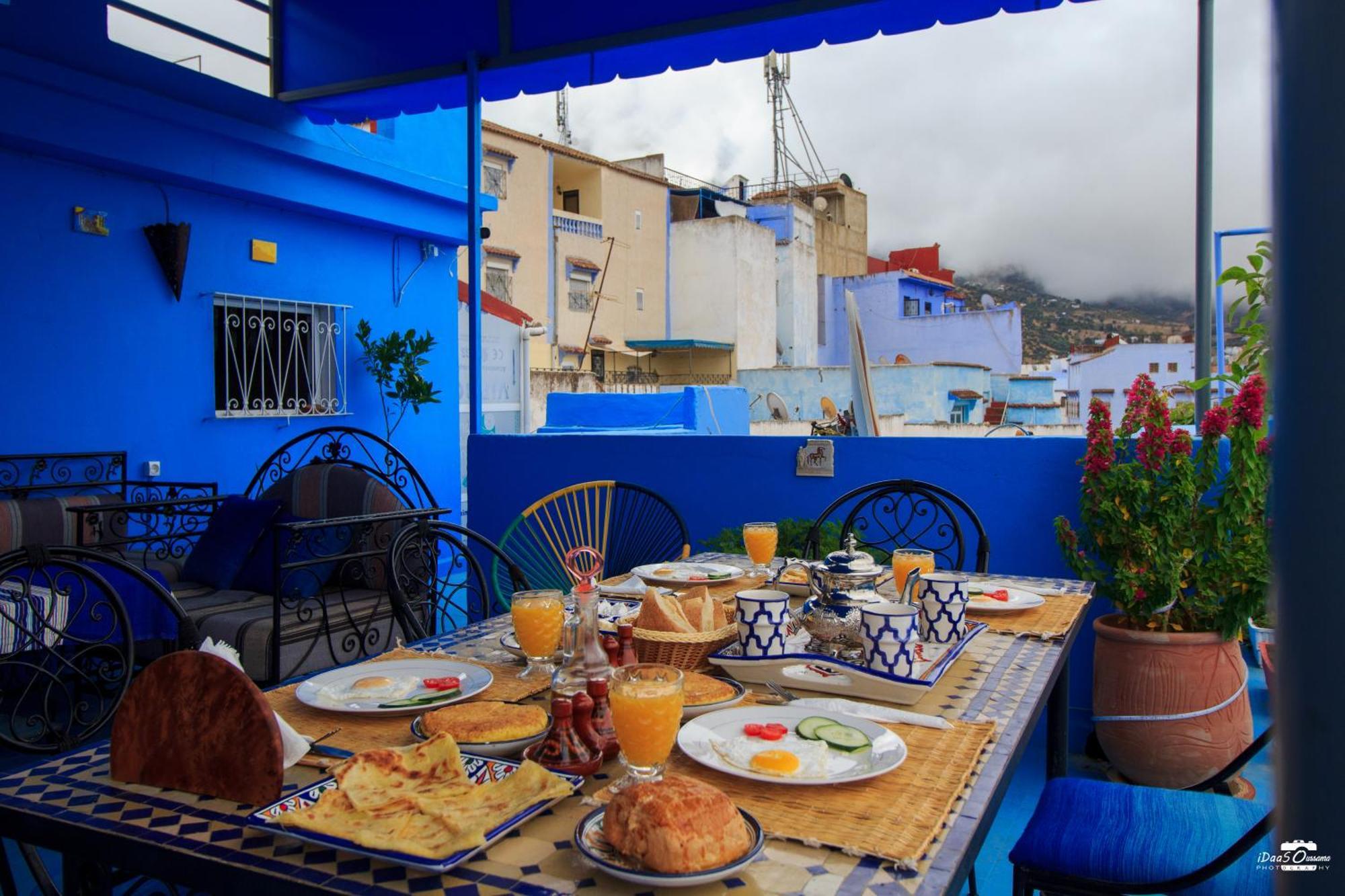 Casa Voyager 'Secret Garden Terrace' Lejlighed Chefchaouen Eksteriør billede