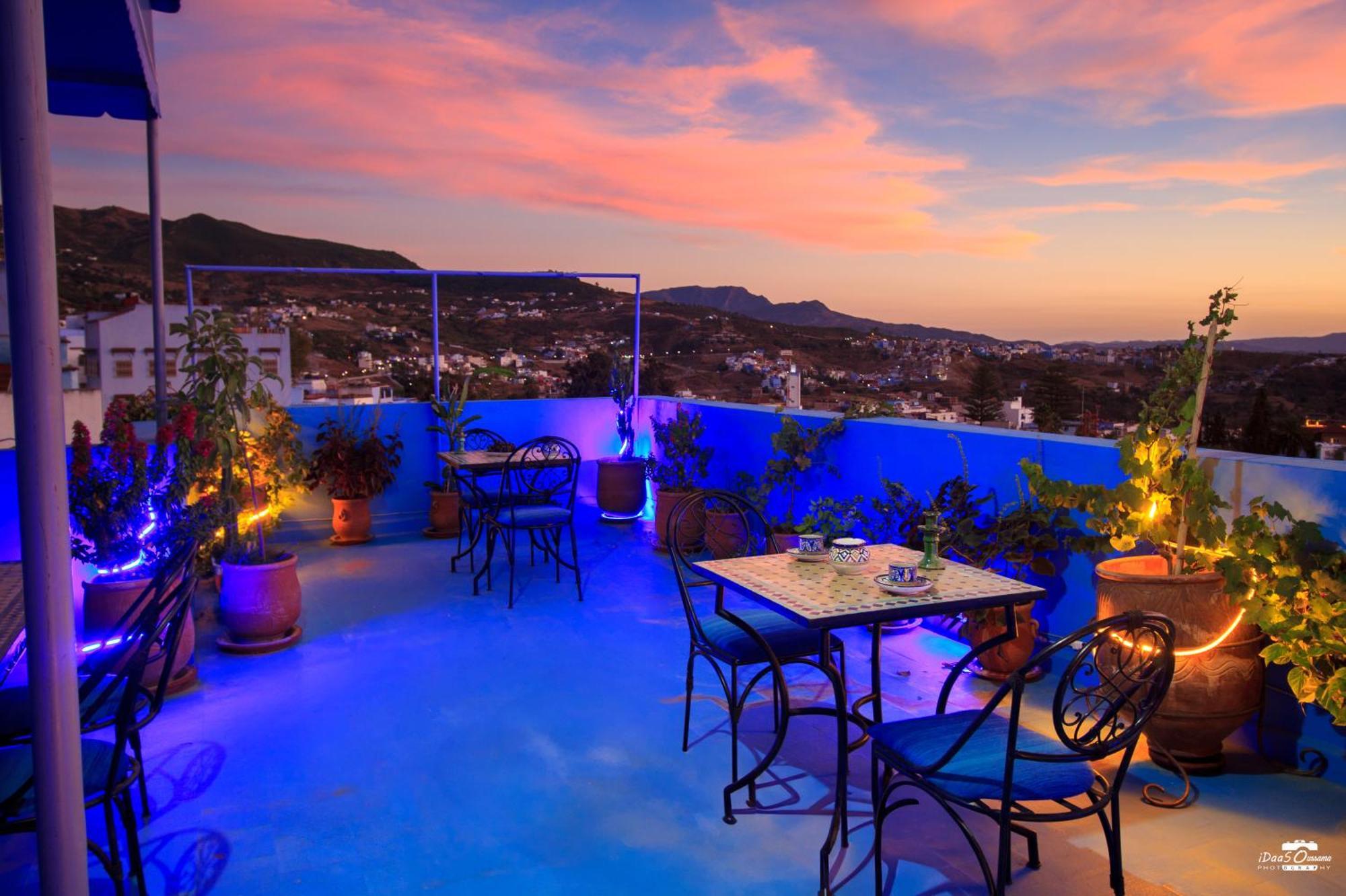 Casa Voyager 'Secret Garden Terrace' Lejlighed Chefchaouen Eksteriør billede