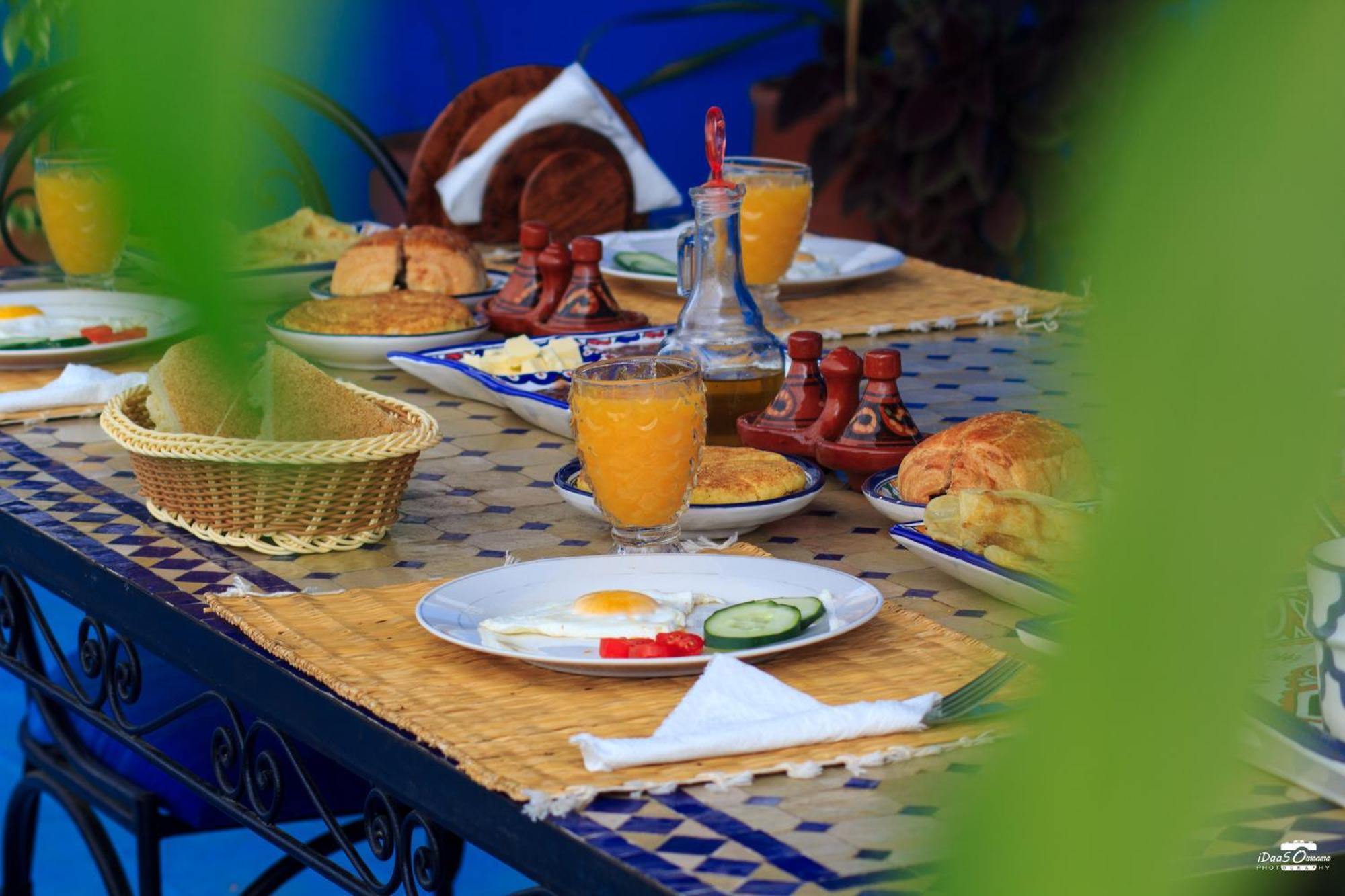 Casa Voyager 'Secret Garden Terrace' Lejlighed Chefchaouen Eksteriør billede