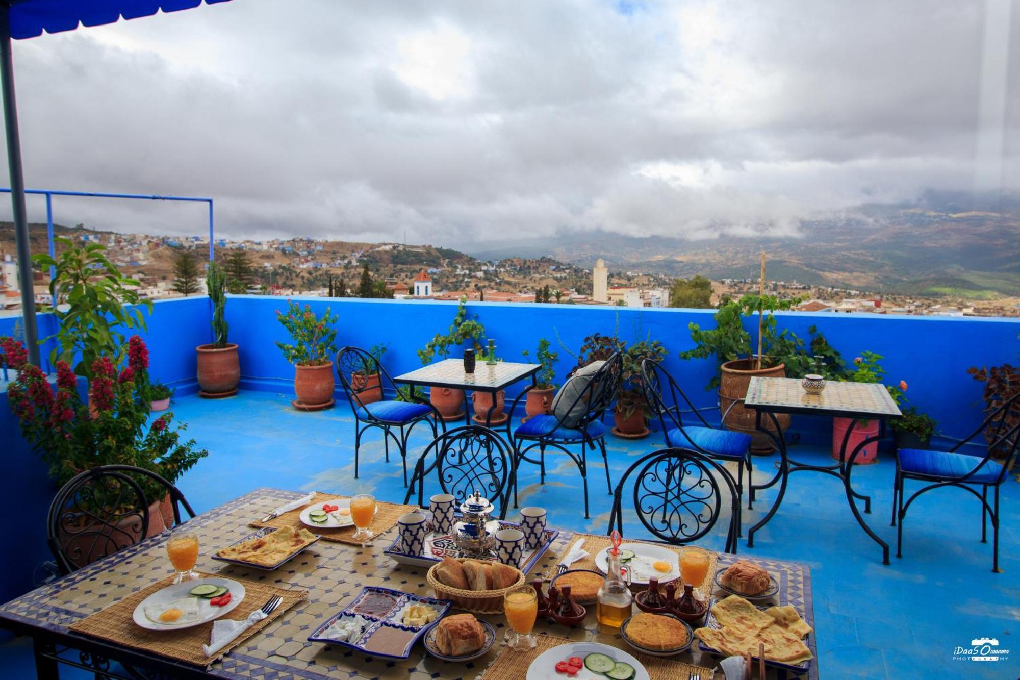 Casa Voyager 'Secret Garden Terrace' Lejlighed Chefchaouen Eksteriør billede