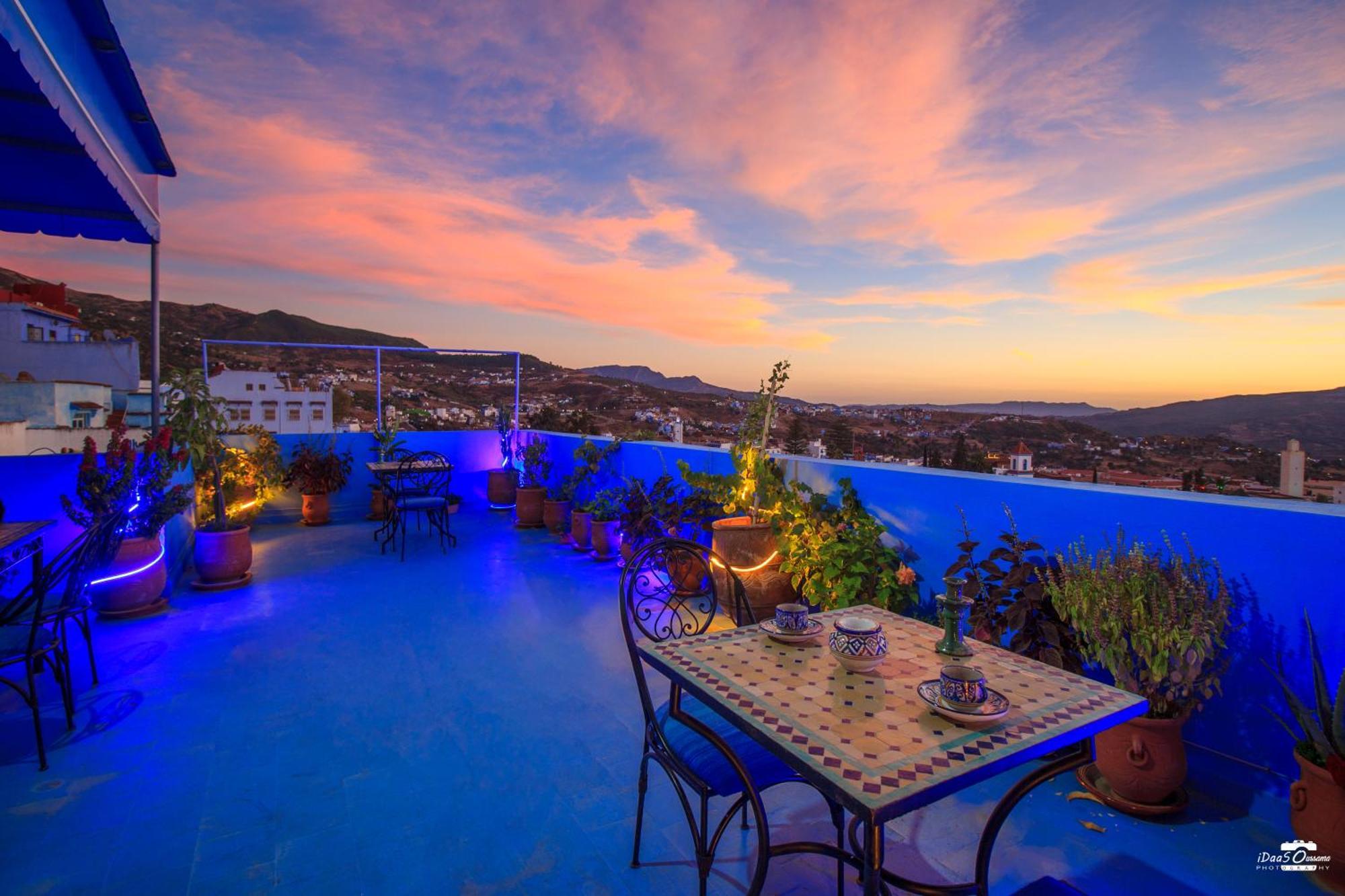Casa Voyager 'Secret Garden Terrace' Lejlighed Chefchaouen Eksteriør billede